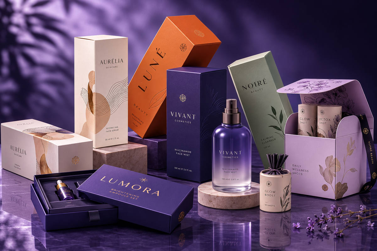 Custom Cosmetic Packaging Boxes